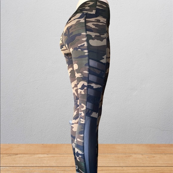 Camouflage leggings with side pockets jeggings - Picture 3 of 3